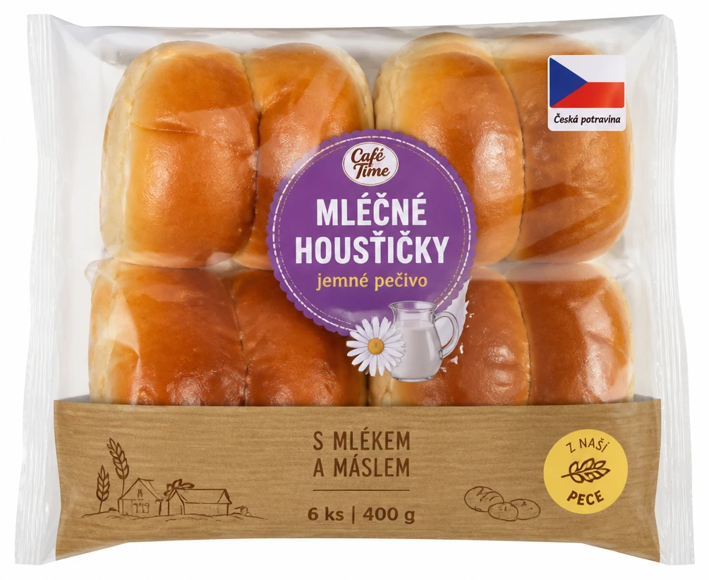 Mléčné houstičky Café Time