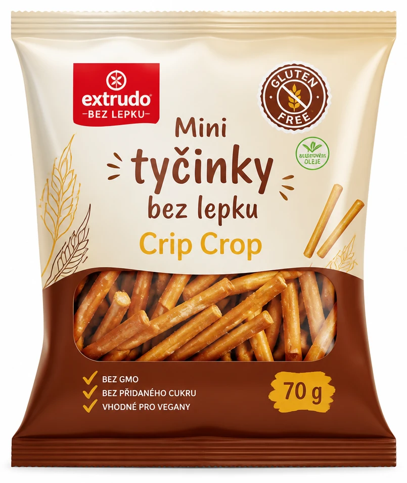 Mini tyčinky bez lepku Crip Crop
