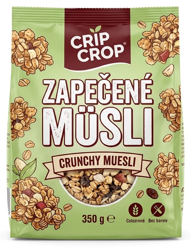 Zapečené müsli Crip Crop
