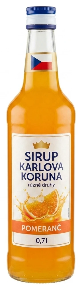 Sirup Karlova Koruna různé druhy