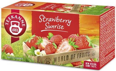 Teekanne Strawberry Sunrise World of Fruits 50g