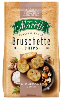Maretti Bruschetta houby/krém