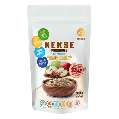 Kekse Ovesná kaše Jablko a skořicí bez lepku