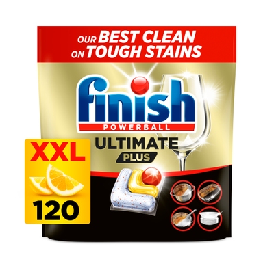 Finish Ultimate Plus kapsle do myčky nádobí - Lemon