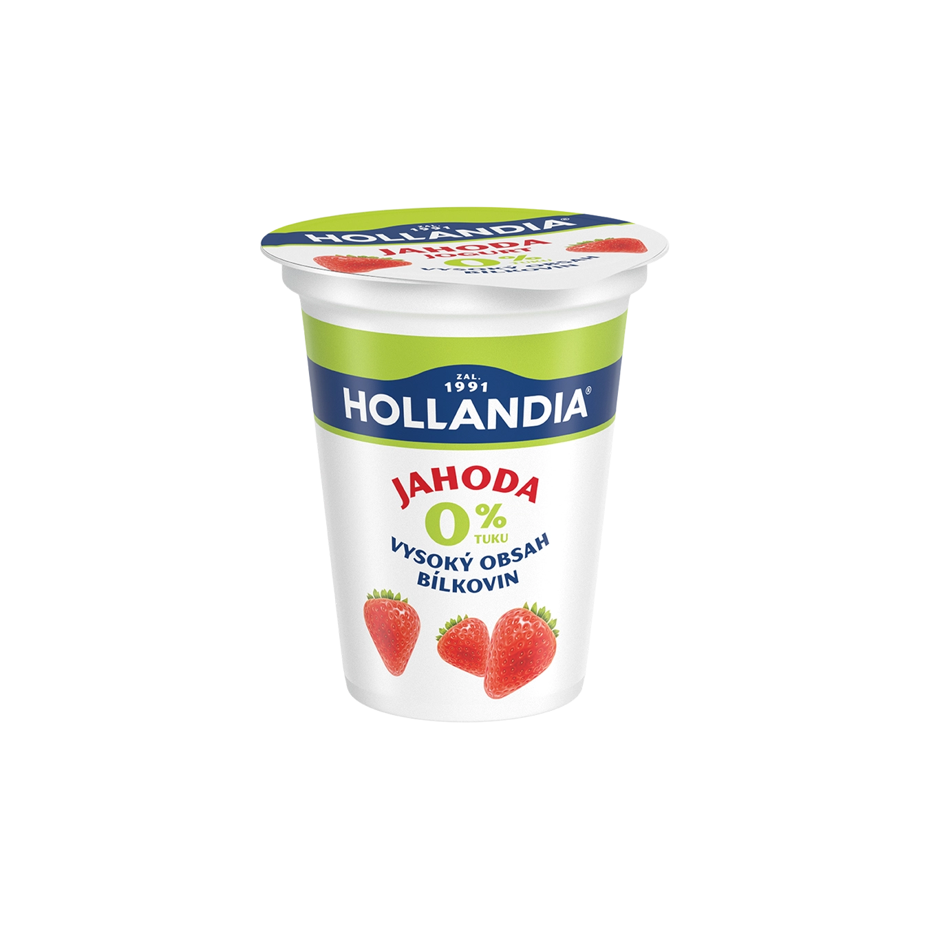 Hollandia Nízkotučný jogurt jahoda