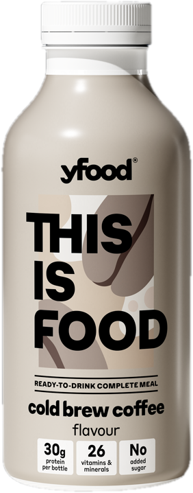 yfood Drink Cold Brew s příchutí kávy