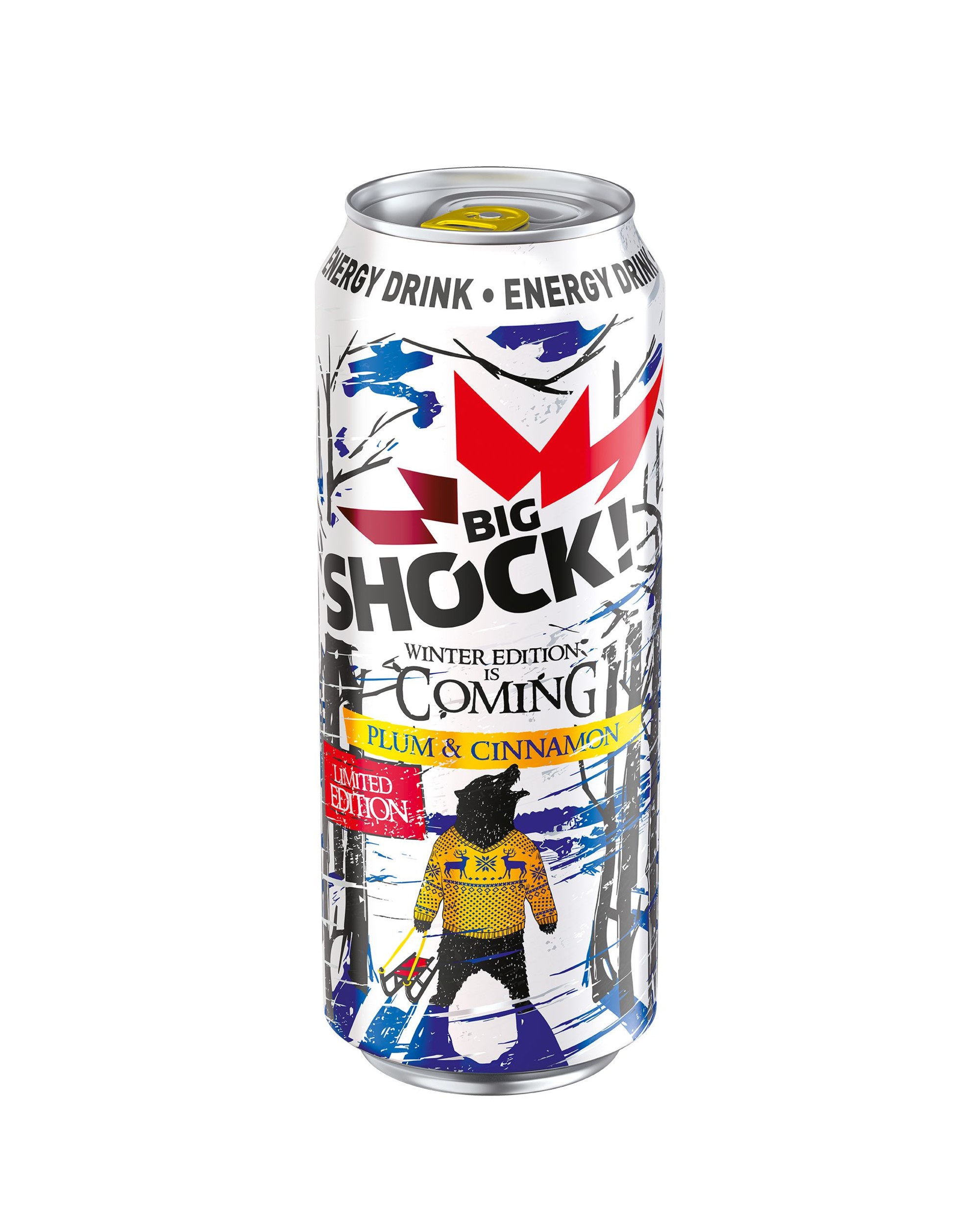 Big Shock! Winter Edition Plum & Cinnamon 500ml