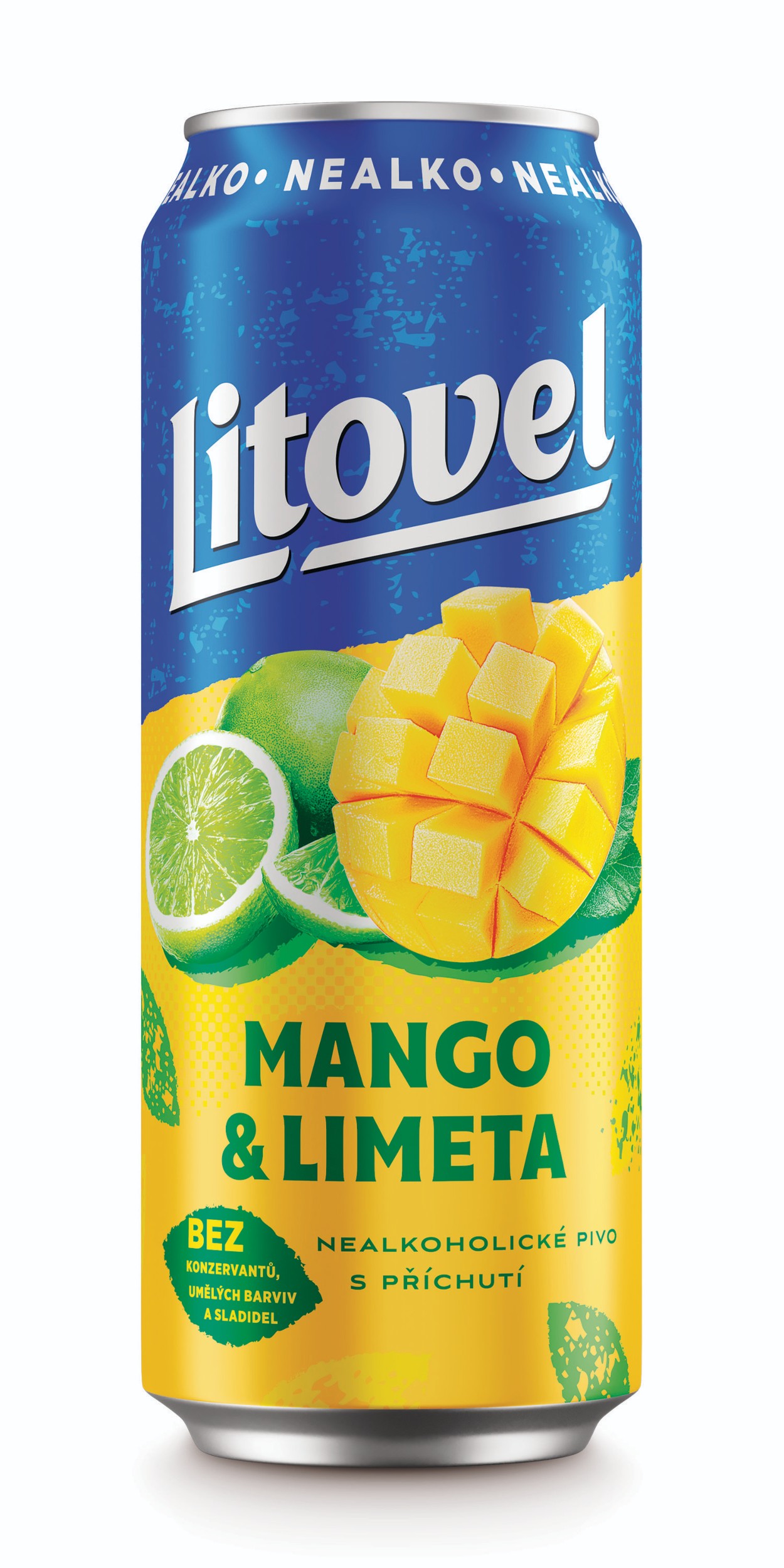 Litovel Mango a Limeta 0,5 l plech