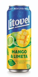 Litovel Mango a Limeta 0,5 l plech