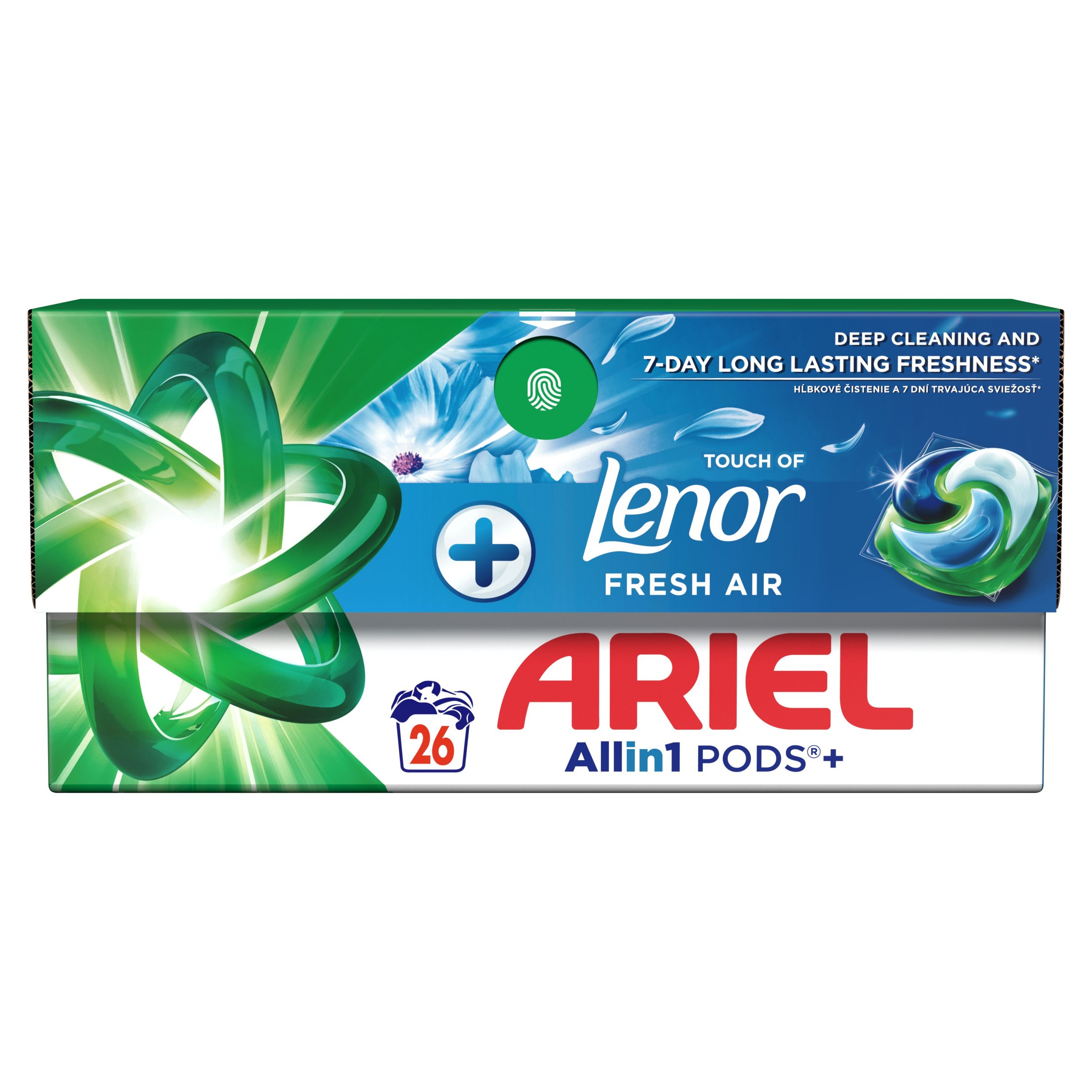 Ariel Gelové Kapsle Fresh Air 26 dávek