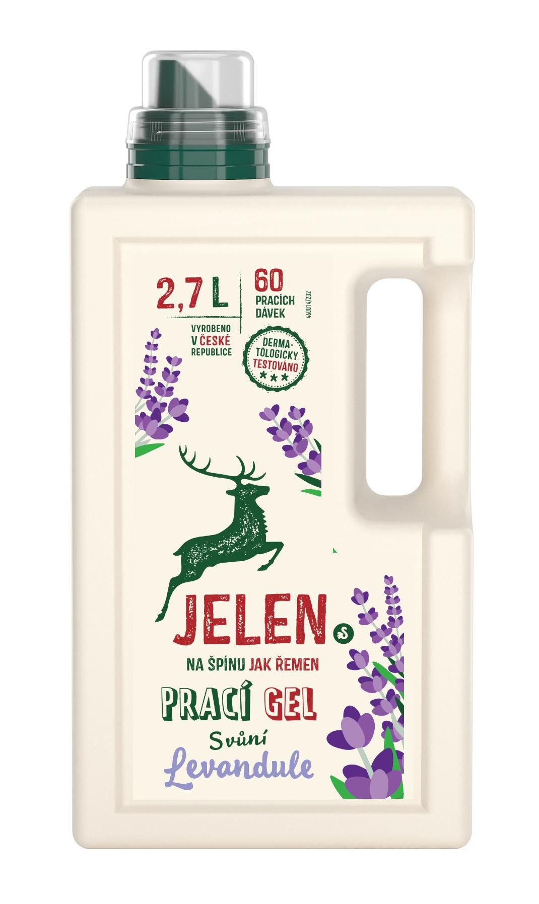 Jelen Prací gel S vůní levandule 2,7 l 60 dávek