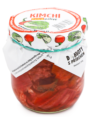 Dobroty s příběhem Kimchi Extra pálivé