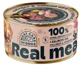 Meat Care Real Meal – Konzerva pro psy, kachna