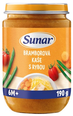 Sunar Bramborová kaše s rybou
