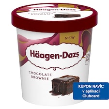 Häagen-Dazs Kakaová smetanová zmrzlina s kousky brownies a slanou čokoládovou omáčkou 420ml