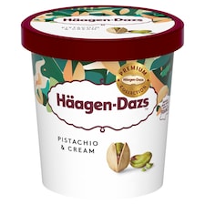 Häagen-Dazs Smetanová zmrzlina s polevou a karamelizovanými kousky pistácií a mandlí 420ml