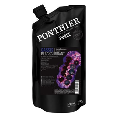 PONTHIER Pyré ovocné černý rybíz chlaz. 1 kg