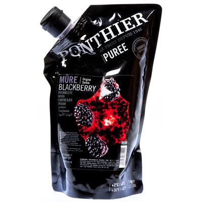 PONTHIER Pyré ovocné ostružina chlaz. 1 kg