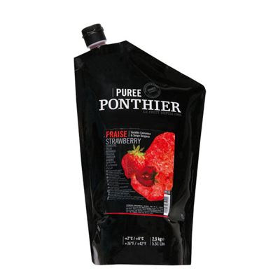 PONTHIER Pyré ovocné jahoda chlaz. 2,5 kg