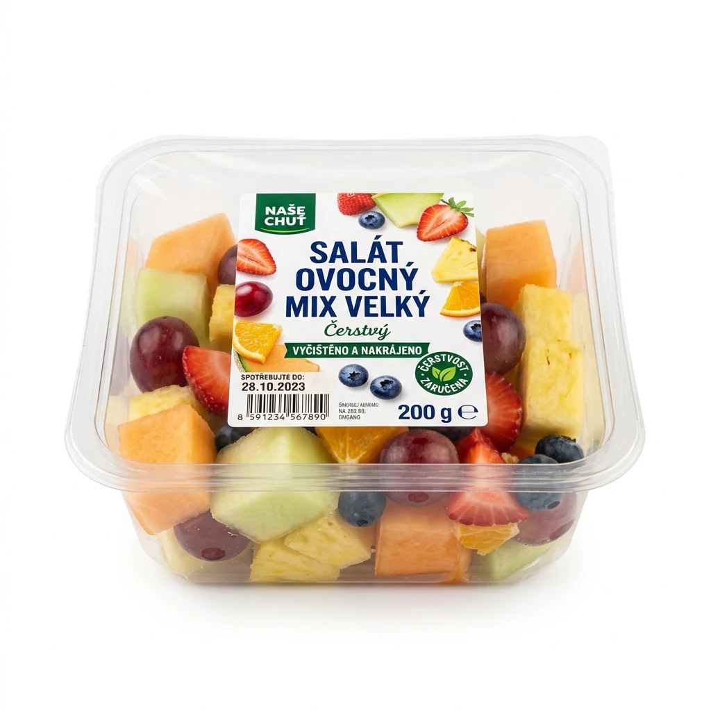 Salát ovocný mix velký čerstvý 200 g