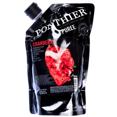 PONTHIER Pyré ovocné brusinka chlaz. 1 kg