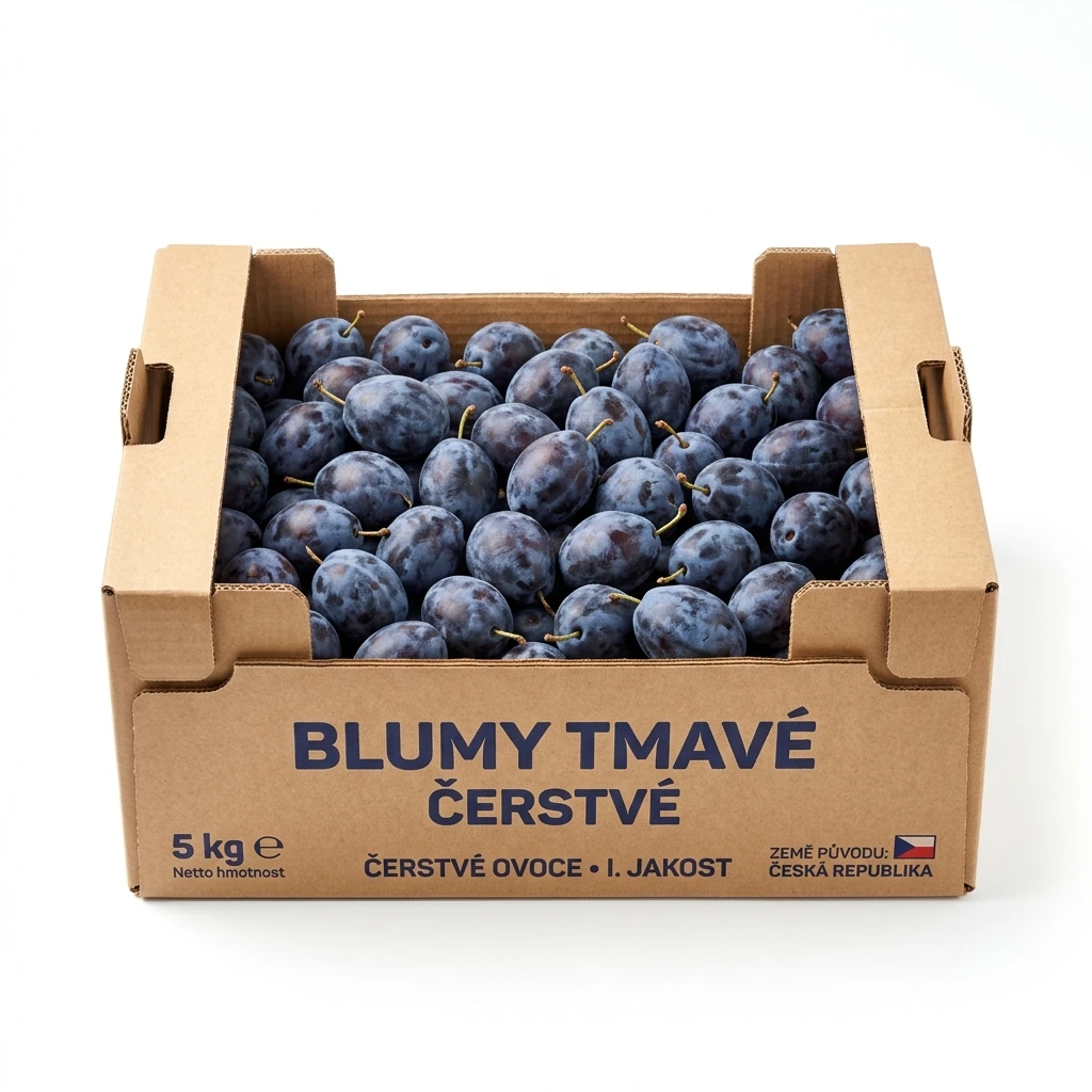 Blumy modré čerstvé 3,5 kg karton