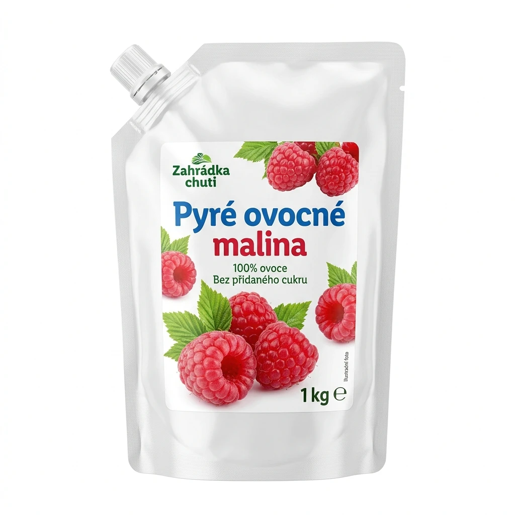 Pyré ovocné malina 1 kg