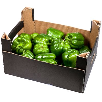 Paprika zelená 50+ mm čerstvá 5 kg