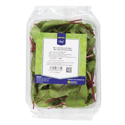 METRO Chef Salát listy červené řepy 125 g