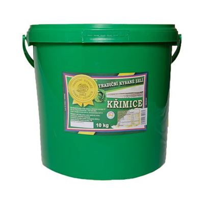 Zelí kysané bílé Křimice CZ chlaz. 10 kg