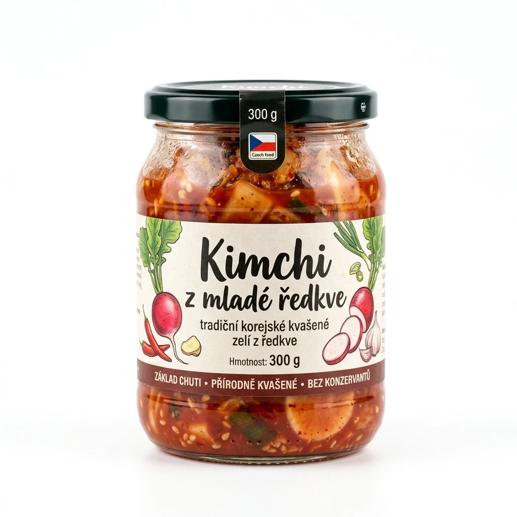 Kimchi z mladé ředkve 300 g