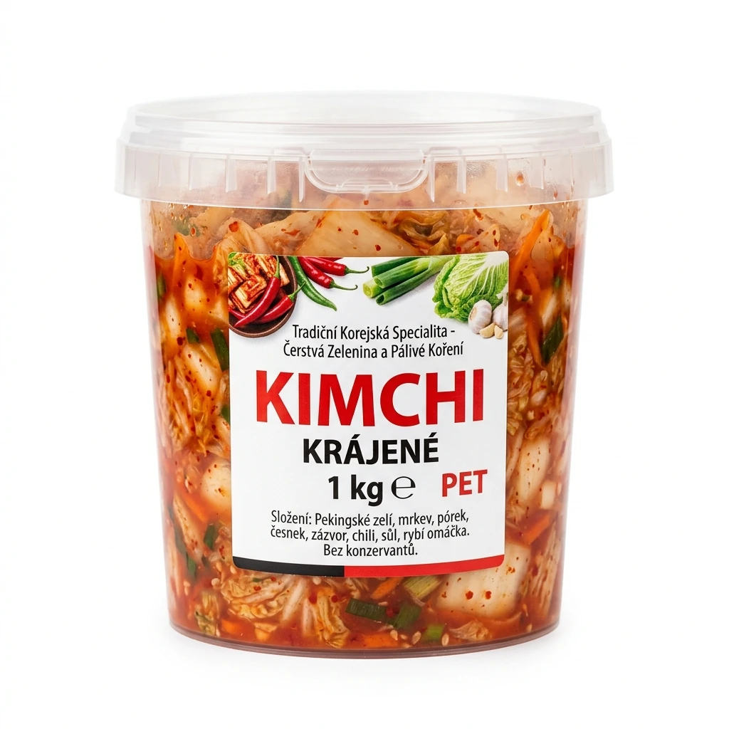 Kimchi krájené 1 kg PET