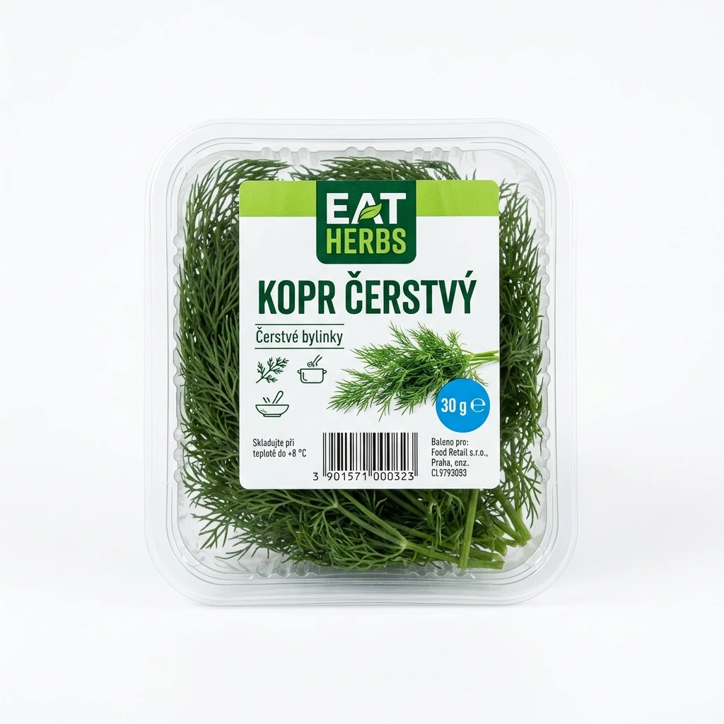 Kopr Eat Herbs čerstvý 30 g vanička