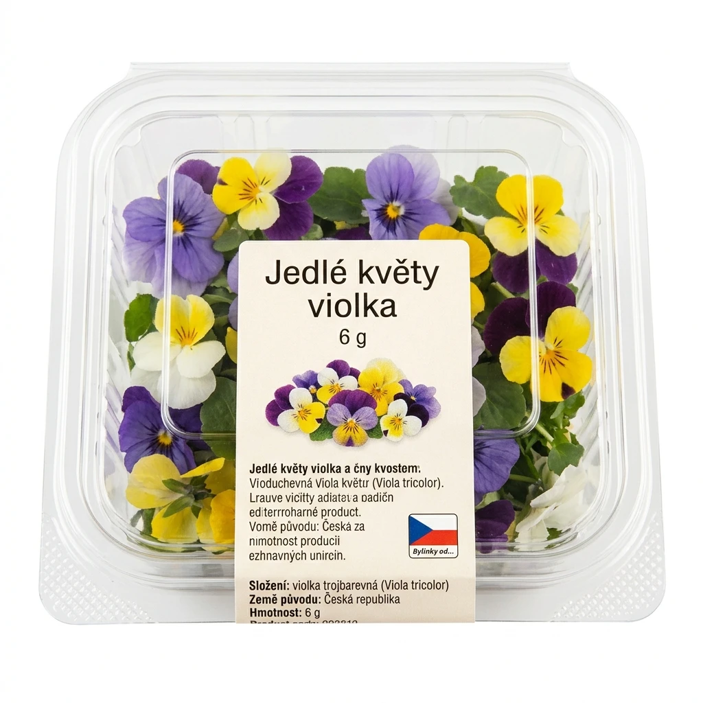 Jedlé květy violka 6 g vanička