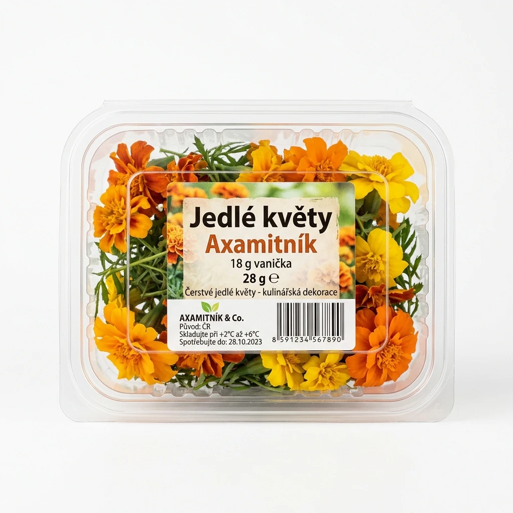 Jedlé květy Axamitník 18 g vanička
