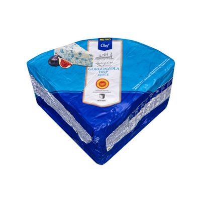 METRO Chef Gorgonzola s kůrou sýr DOP chlaz. váž. cca 1,5 kg