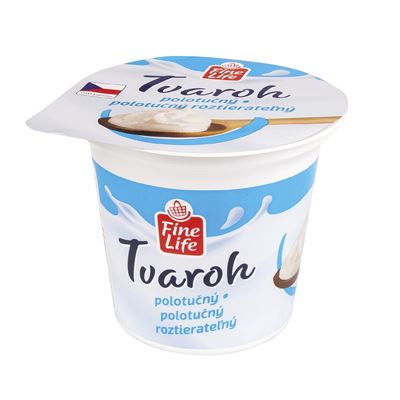 Fine Life Tvaroh polotučný chlaz. 250 g