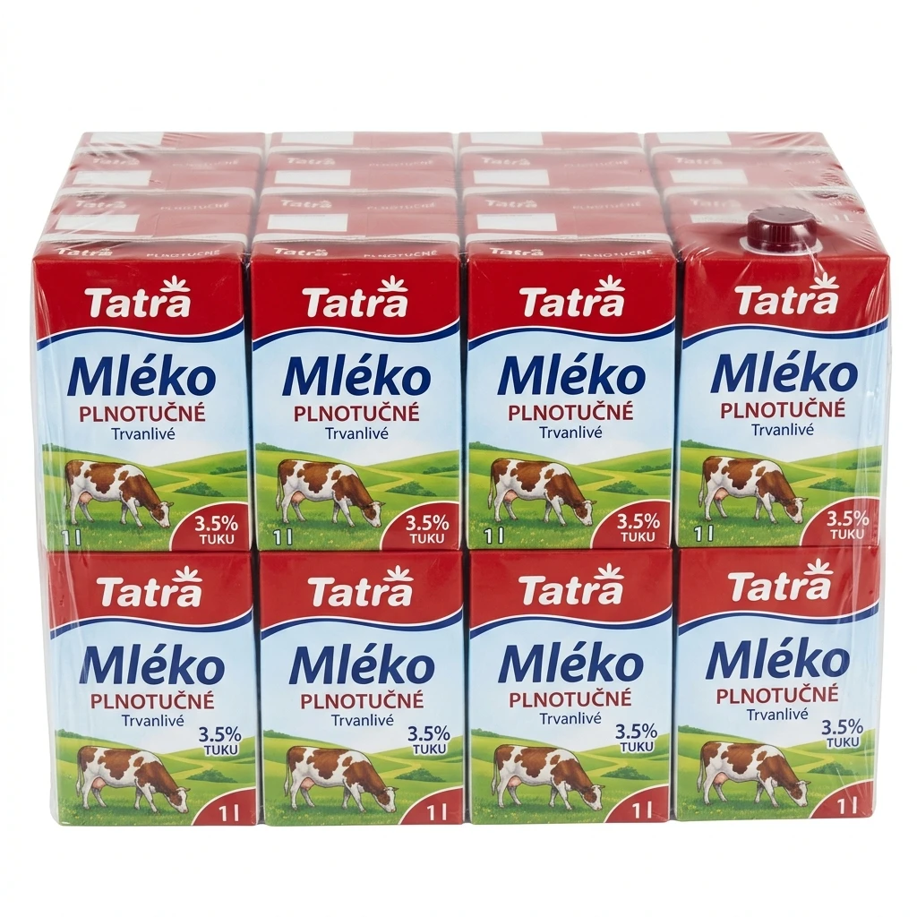 Tatra Mléko plnotučné 3,5 % trvanlivé 12 x 1 l