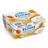 ELINAS Jogurt řecký med chlaz. 4 x 150 g