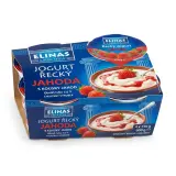 ELINAS Jogurt řecký jahoda chlaz. 4 x 150 g