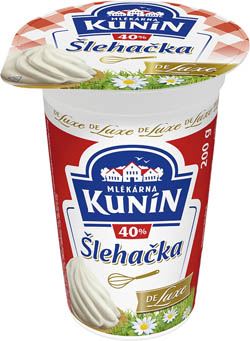 MLÉKÁRNA KUNÍN Šlehačka de Luxe 40 % 200 g