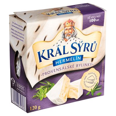 KRÁL SÝRŮ Hermelín sezónní chlaz. 120 g