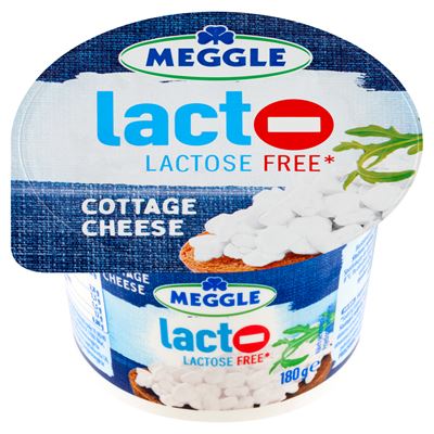 MEGGLE Cottage sýr bezlaktózový chlaz. 180 g