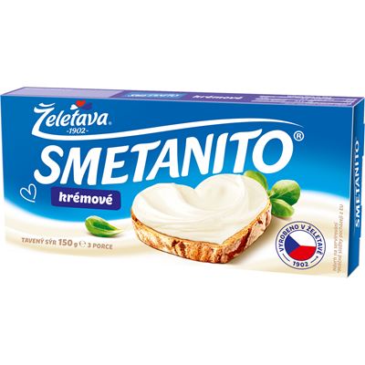 Smetanito smetanové sýr tavený chlaz. 36 x 150 g