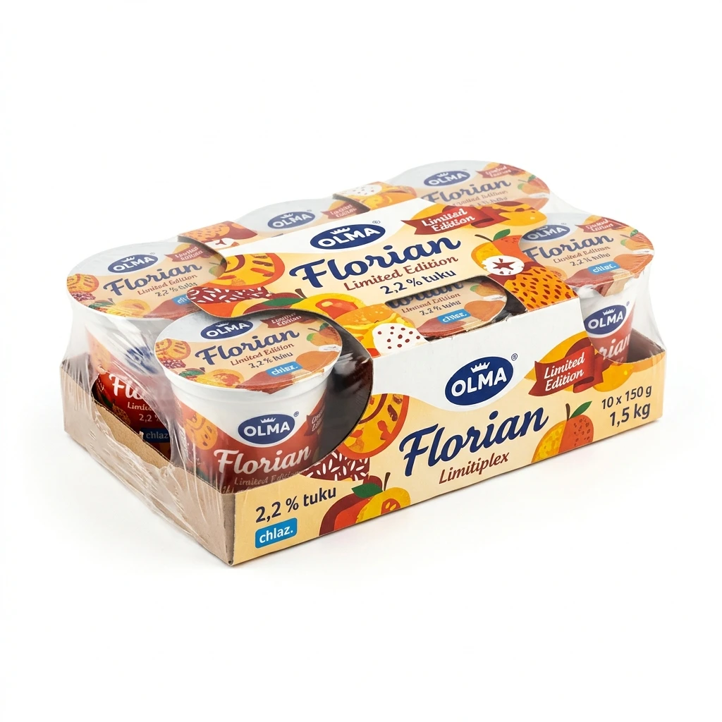 OLMA Florian jogurt Limited Edition 2,2 % tuku chlaz. 10 x 150 g