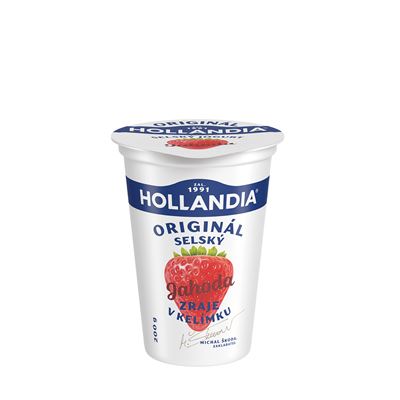 Hollandia Jogurt selský jahoda 10 x 200 g