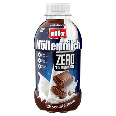 Müllermilch Zero mléčný nápoj s čokoládovou příchutí chlaz. 400 g