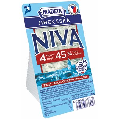 MADETA Jihočeská Niva 45 % chlaz. 100 g