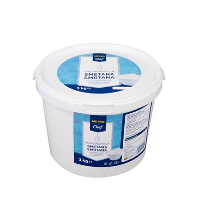 METRO Chef Smetana zakysaná 16% chlaz. 3 kg