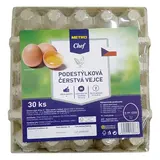 METRO Chef Vejce čerstvá z podestýlky vel. M CZ chlaz. 30 ks